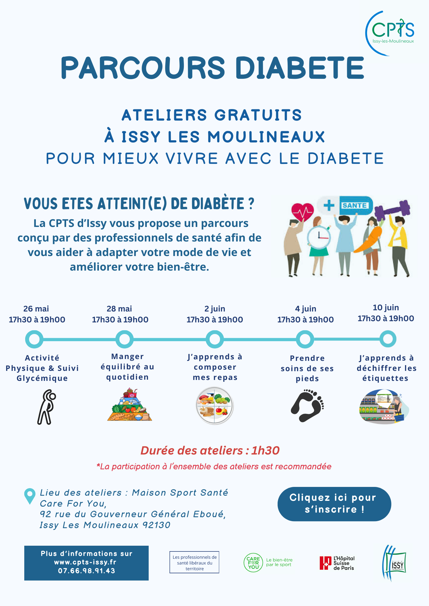 parcours diabete